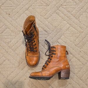 Bed Stu Leather Ankle Boots